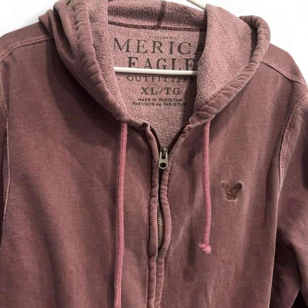 American Eagle Zip Up Hoodie - Picture 2 of 3